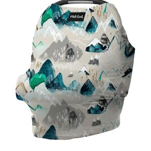 Milk Snob Multi-Color Mountain Print Kids Cover